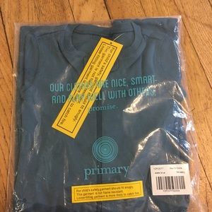 Primary Sz 4 Zippered Footie PJ